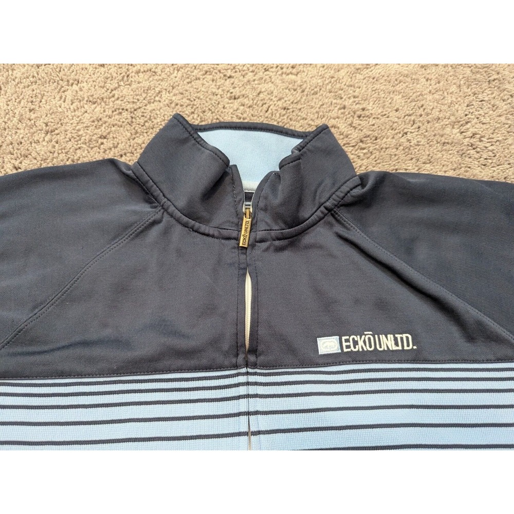 Vintage Ecko Unltd. Cartoon Jacket Mens‎ Extra Large Full Zip Y2K Hip Hop - Picture 2 of 10